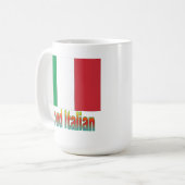 Stolzer Italiener Kaffeetasse (Vorderseite Links)