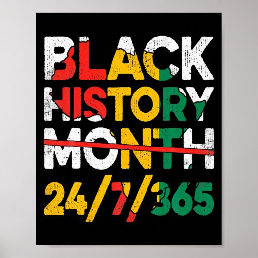 stolzer Juneteenth Black History Month 247365 Frau Poster (Vorne)