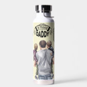 Stolzer Jungenvater Trinkflasche (Links)