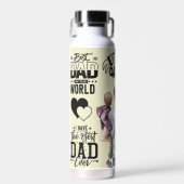 Stolzer Jungenvater Trinkflasche (Vorne)