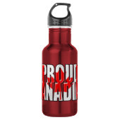 stolzer Kanadier Edelstahlflasche (Vorderseite)