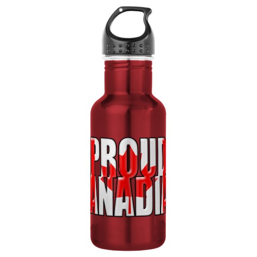 stolzer Kanadier Edelstahlflasche (Vorderseite)