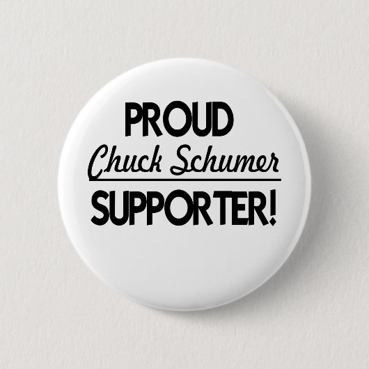 Stolzer Klemme Schumer Anhänger! Button (Vorderseite)