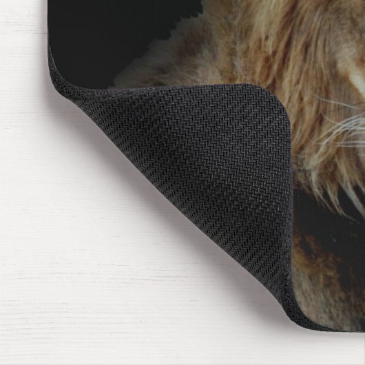 Stolzer König des Tierreichs Mousepad (Ecke)