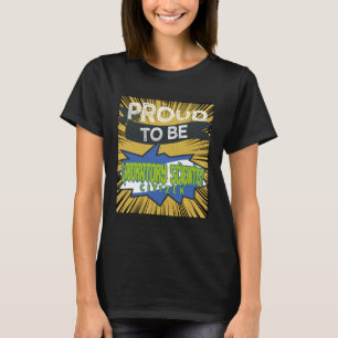 Stolzer Laborwissenschaftler Bürger Beruf Pflege T-Shirt