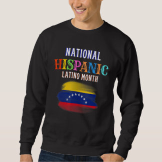 Stolzer Lateinischer Spanischer Ami des Hispanisch Sweatshirt