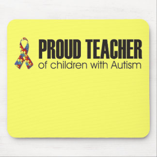 stolzer Lehrer der Kinder mit Autismus mousepad