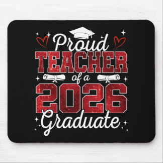 Stolzer Lehrer eines Absolventen der Klasse 2026 S Mousepad