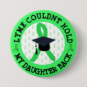 Stolzer Lyme-Abschlussbutton Button
