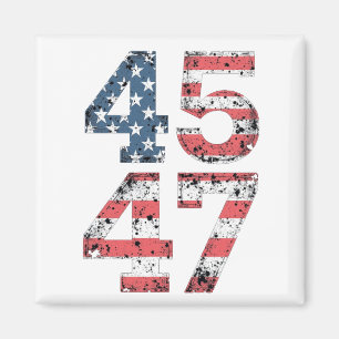 Stolzer Maga 47. Trump gewann am Tag der Amtseinfü Magnet