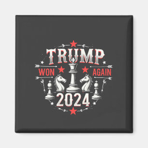 Stolzer Maga Trump hat wieder gewonnen 2025 Inaugu Magnet