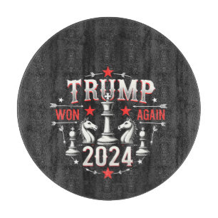 Stolzer Maga Trump hat wieder gewonnen 2025 Inaugu Schneidebrett