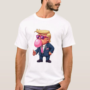 Stolzer Maga Trump Pixel Präsident Inaugurationsta T-Shirt