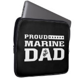 Stolzer MarineVater Laptopschutzhülle (Vorne Rechts)