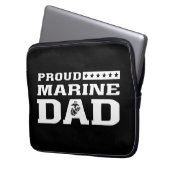 Stolzer MarineVater Laptopschutzhülle (Vorderseite Links)