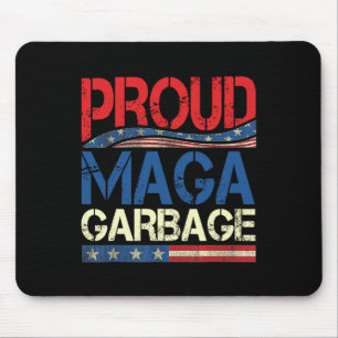 Stolzer Mega-Müll Trump-Anhänger 7  Mousepad