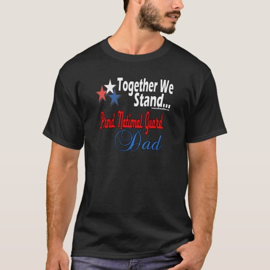 Stolzer MilitärVater T-Shirt (Vorderseite)