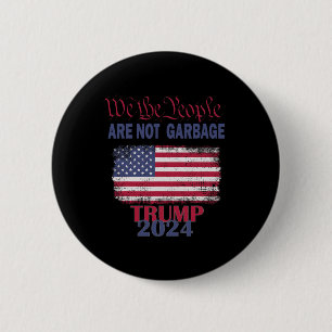 Stolzer Müll Trump Unterstützer Wir Das Volk Sind Button