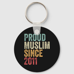 Stolzer Muslim seit 2011 Umarme islamischen Glaube Schlüsselanhänger