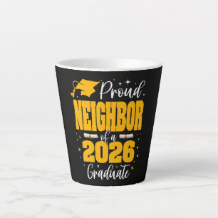 Stolzer Nachbar eines Absolventen der Klasse 2026 Milchtasse