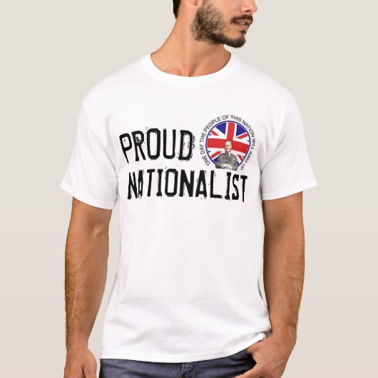 Stolzer NATIONALIST T-Shirt (Vorderseite)