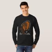 Stolzer Native American Konfigurationsanalytiker-J T-Shirt (Vorne ganz)