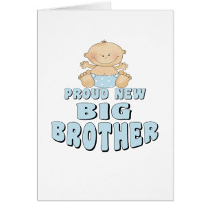 Stolzer neuer Bruder-Junge