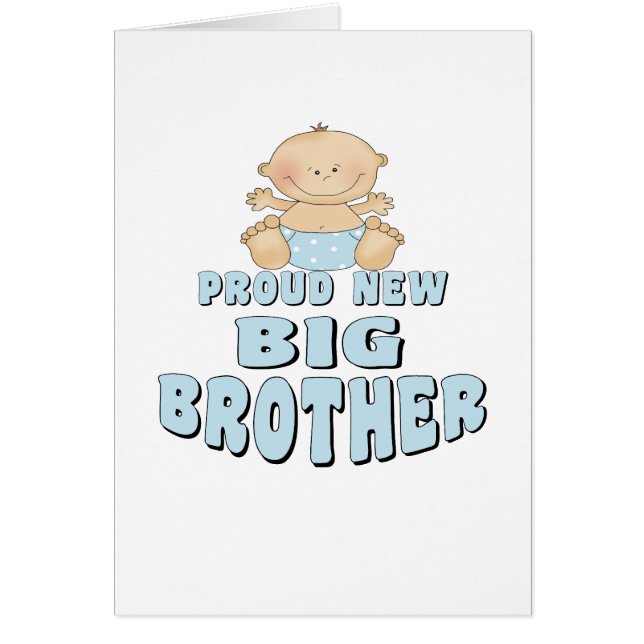 Stolzer neuer Bruder-Junge (Vorne)