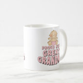 STOLZER NEUER großer Großmutter-T - Shirt Kaffeetasse (VorderseiteRechts)