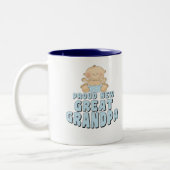 STOLZER NEUER großer Großvater-Junge Zweifarbige Tasse (Links)