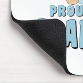 STOLZER NEUER Großmutter-T - Shirt Mousepad (Ecke)