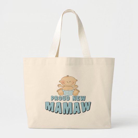 STOLZER NEUER Mamaw T - Shirt Jumbo Stoffbeutel (Vorne)