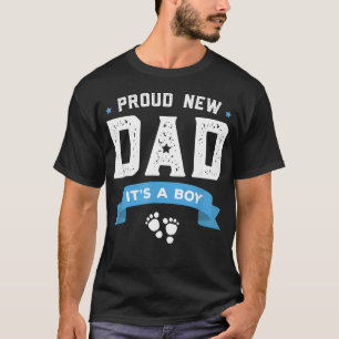 Stolzer neuer Papa, es ist ein Junge, süßer Vatert T-Shirt
