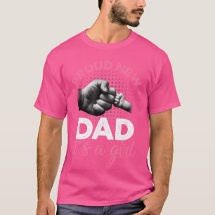 Stolzer neuer Papa, es ist ein Mädchen Promotedo D T-Shirt