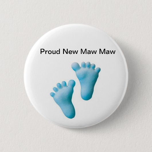 Stolzer neuer Schlund-Schlund Button (Vorderseite)