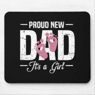 Stolzer neuer Vater Daddy Es ist ein erster Vater  Mousepad