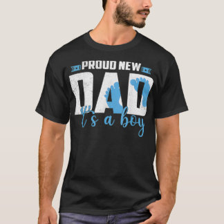 Stolzer neuer Vater, es ist ein Junge Schwangersch T-Shirt