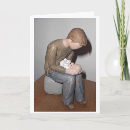 stolzer neuer Vati Karte (Vorderseite)