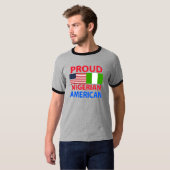 Stolzer nigerischer Amerikaner T-Shirt (Vorne ganz)