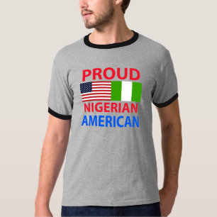 Stolzer nigerischer Amerikaner T-Shirt