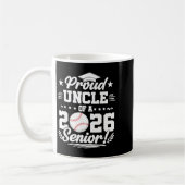 Stolzer Onkel eines Baseball-Absolventen der Obers Kaffeetasse (Links)