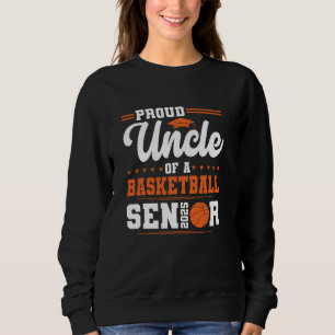 Stolzer Onkel eines Basketball-Absolventen im Jahr Sweatshirt
