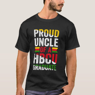 Stolzer Onkel eines HBCU-Absolventen Schwarze Hoch T-Shirt
