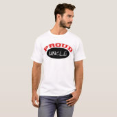 Stolzer Onkel (Schwarzes und Rot) T-Shirt (Vorne ganz)