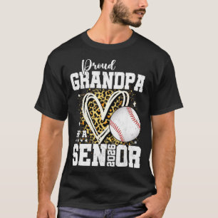 Stolzer Opa eines 2026er Senior-Baseball-Absolvent T-Shirt