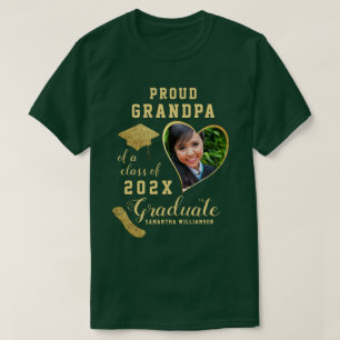 Stolzer Opa eines Absolventen der Abschlussklasse  T-Shirt