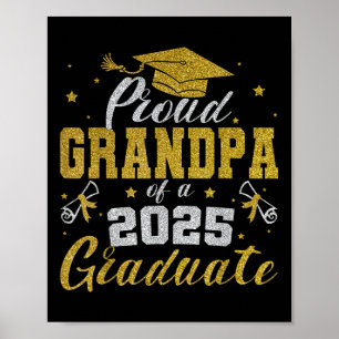 Stolzer Opa eines Absolventen der Klasse 2025 Seni Poster