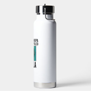 Stolzer Opa Vizsla Vintage Hundeliebhaber Design_1 Trinkflasche