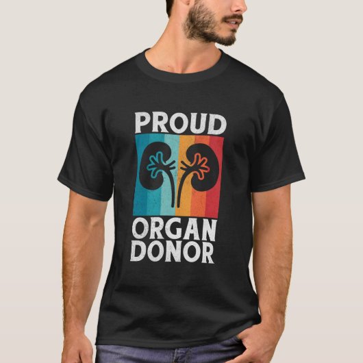 Stolzer Organspender T-Shirt (Vorderseite)