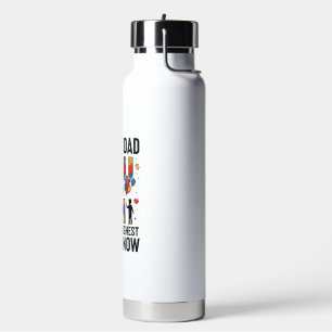 Stolzer Papa Autismus härtester Junge Vintage-Vekt Trinkflasche